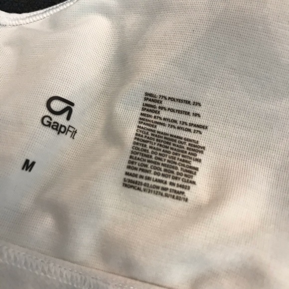 GapFit Floral Sports Bra - M - Picture 3 of 3